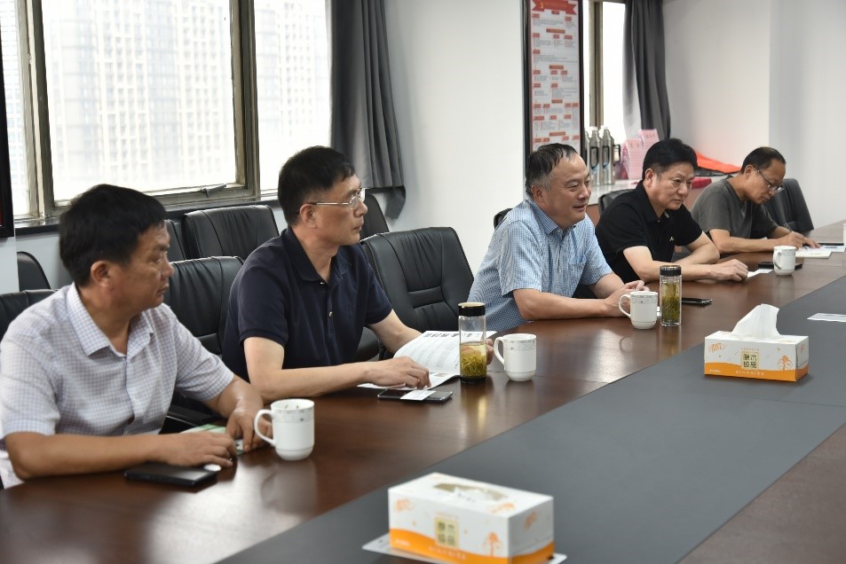 安徽皖墾茶葉集團(tuán)書記、董事長張國祥一行到浙茶集團(tuán)考察交流